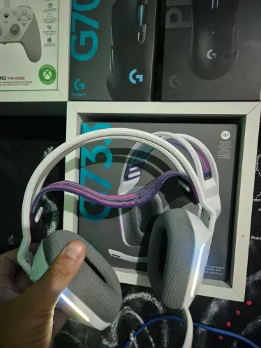 Headset G733 Logitech Branco NOVO