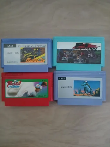 Lote 4 Cartuchos Nintendinho Paralelo e Original