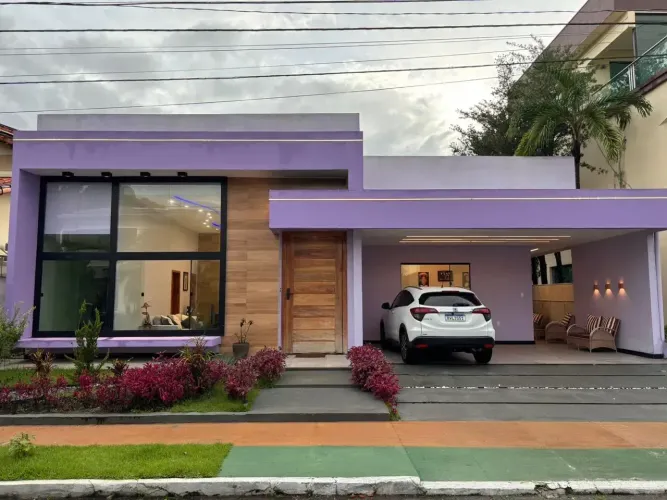 GreenVille 1 Vendo Casa de 4 Suítes com Area gourmet churrasqueira, piscina e Jacuzzi 400
