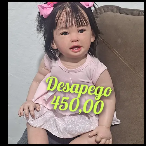 Bebê Reborn Toddler Teegan Desapego