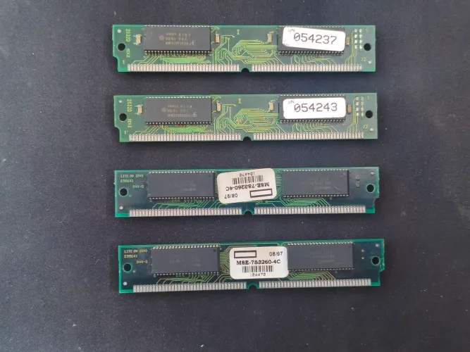 Memórias SIMM 72 vias (486, Socket 7)