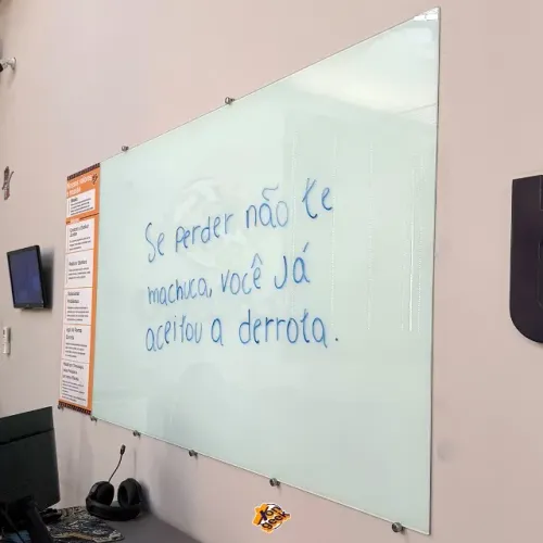 Quadro Branco | Excelente para Organização, Vidro fácil de limpar | Perfeito Estado