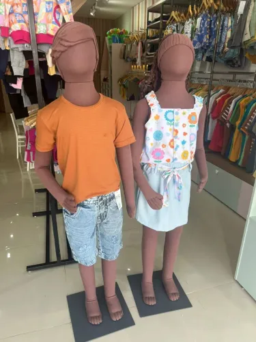 Manequins flexível infantil tamanhos 08 