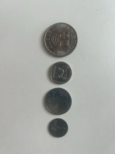 Coleção variada de 35 moedas antigas lote 5