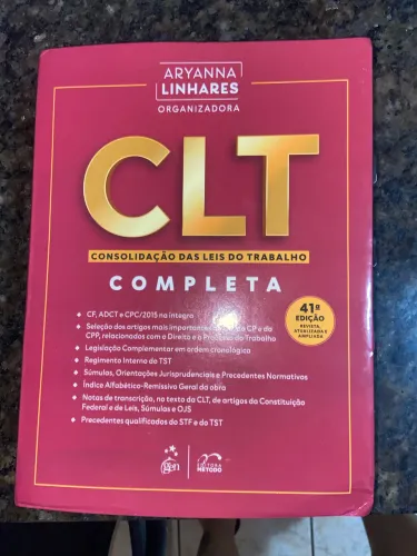Livro CLT Aryanna Linhares
