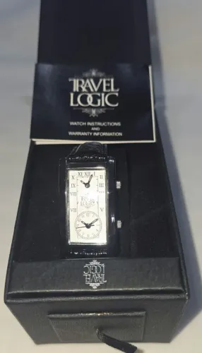 Relógio Travel Clássico retangular - raríssimo - lacrado