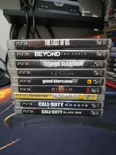 Jogos Playstation 3 originais