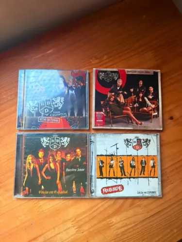 Coleção Rebelde - 4 CD's