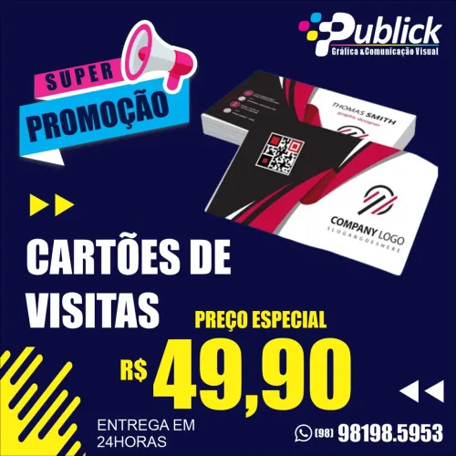 Cartões de visitas