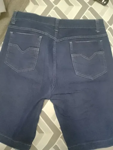 Bermuda jeans masculina tamanho 44