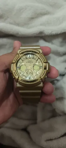 Relógio Casio G-Shock GA-200GD Dourado (Original) - Trocar Bateria