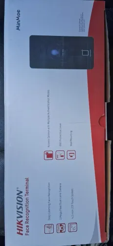 CONTROLE DE ACESSO FACIAL DS-K1T342MWX-E1 HIKVISION WI-FI POE 4.3'' 10000 FACES,10000 RFID