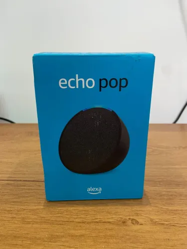Alexa Echo Pop (Preta) - Nova e Lacrada na Caixa!
