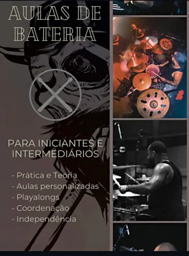 Aulas de bateria 