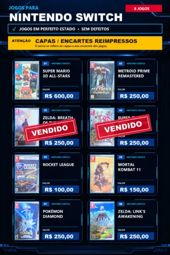 Jogo Nintendo Switch