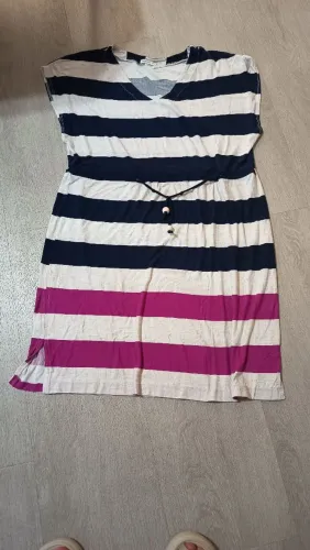 Vestido algodão com elastano M(serve até GG)