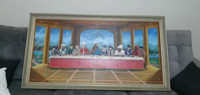 Quadro da Santa ceia diversidade