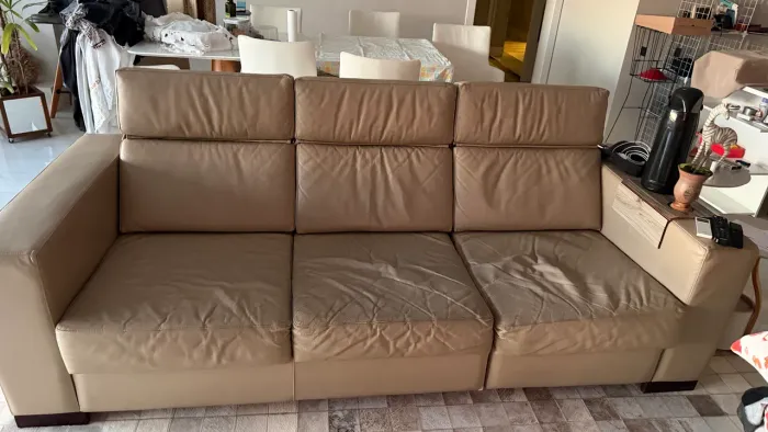 Sofa em couro