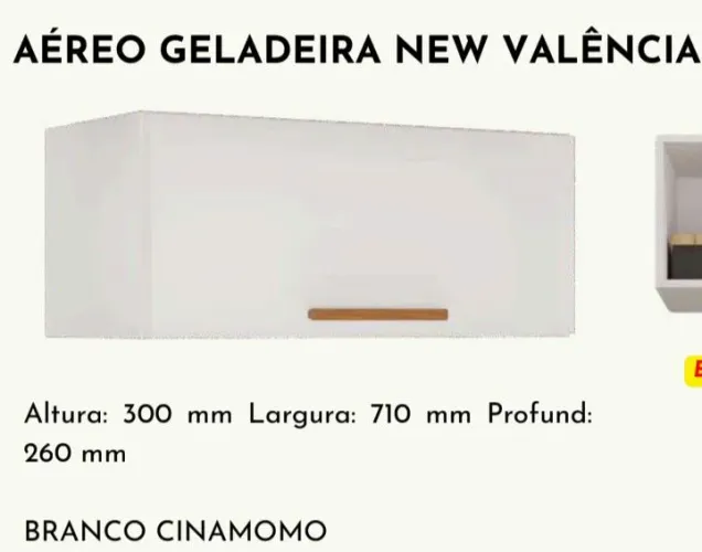 Armário Aéreo New Valência (leia a descrição)