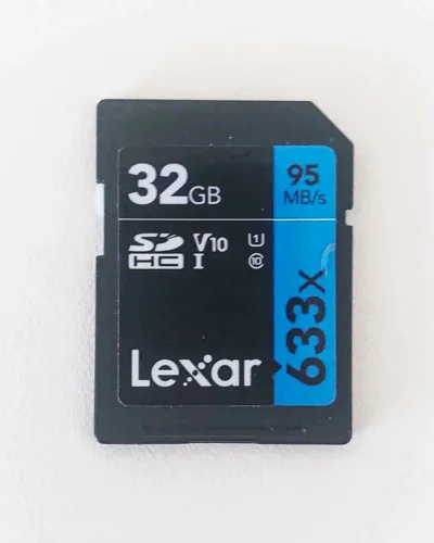 Cartão de Memória Lexar 633X SDHC 32GB