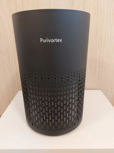 Purificador de ar marca Purivortex em garantia;