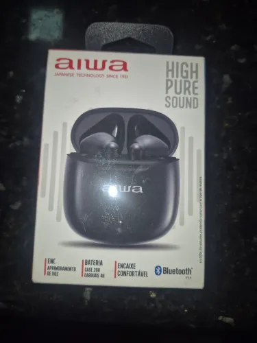 Fone de ouvido aiwa