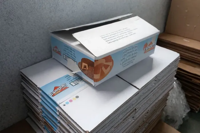 Caixas de papelão