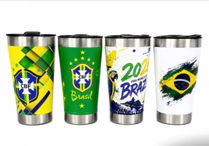 Copo Térmico Brasil 2026 - Entrega Rápida!!!