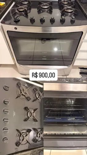 Fogão 5 bocas excelente estado de conservação 