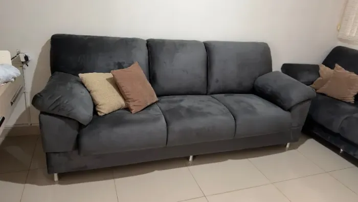Vendo sofá de 2 e 3 lugares
