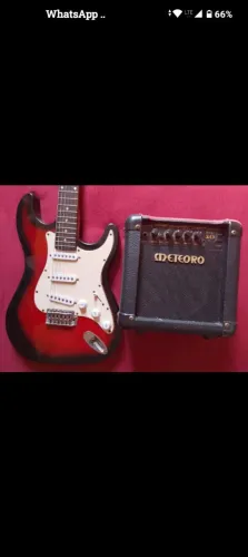 Guitarra e amplificador tudo por 450$