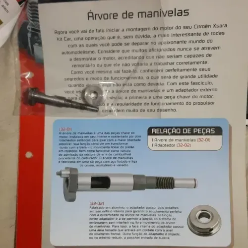 Tenho Mais - Radio Controle Árvore Da Manivela Citroen Editora Salvat