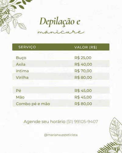 Manicure e pedicure