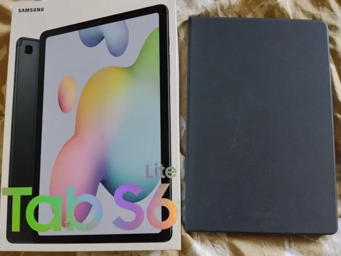 Galaxy Tab S6 Lite com canetinha S Pen