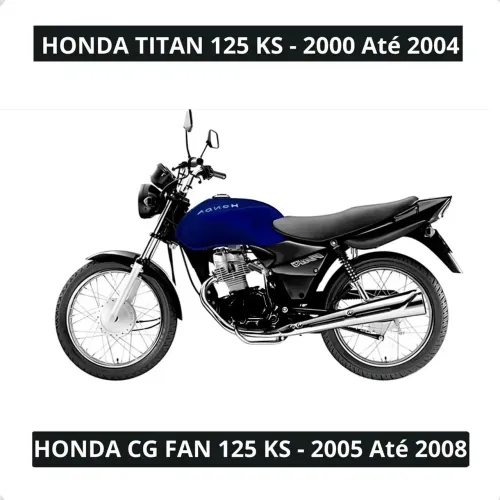 Par Bengala Rhino Completa Titan 125 Fan 125 Ks 00 Á 08 Lona<br>