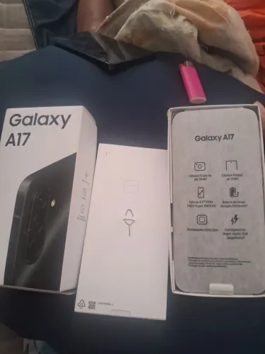 A17 256g 8de ram novo na caixa nunca usado com nota fiscal na nota ta 1.293$