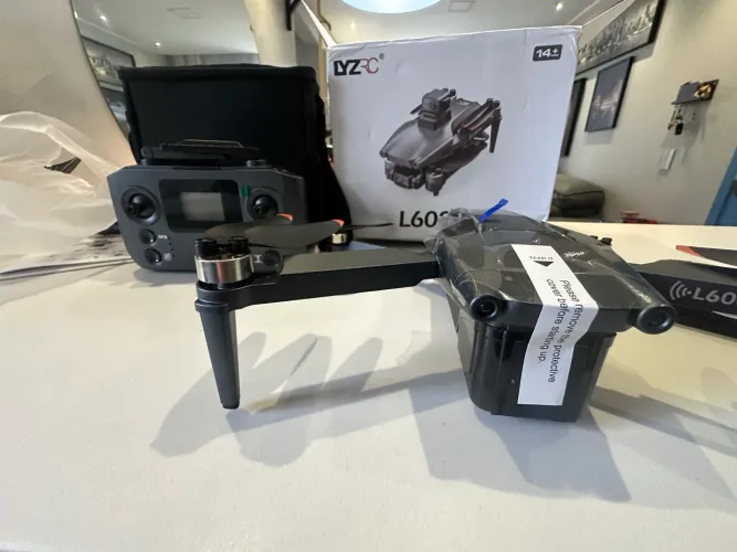 Drone L600 pro Max Gimbal 3 eixos - Homologado Anatel