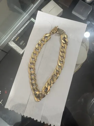Linda pulseira de ouro . Peça única