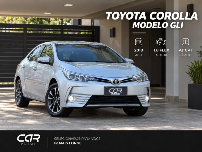 Toyota Corolla GLI 1.8 Flex 16V Aut. 2018