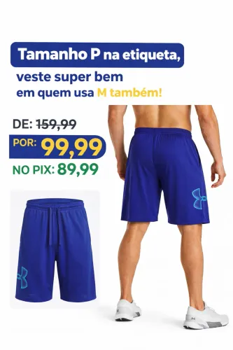 Short bermuda Under Armour original masculino 