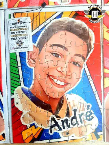 Quebra-cabeça personalizado 