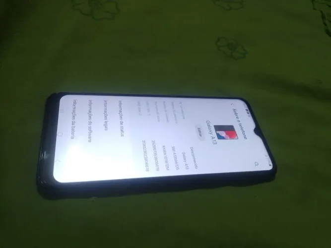 Celular semi novo A13 128 giga
