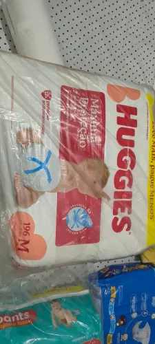 Fralda Descartável Huggies Supreme Care Tamanho M, 196 Unidades,