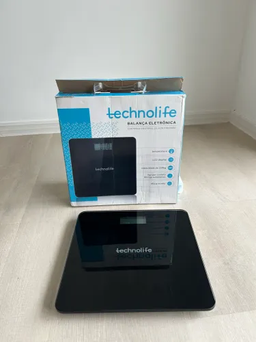 Balança Digital Technolife Preta Até 250kg