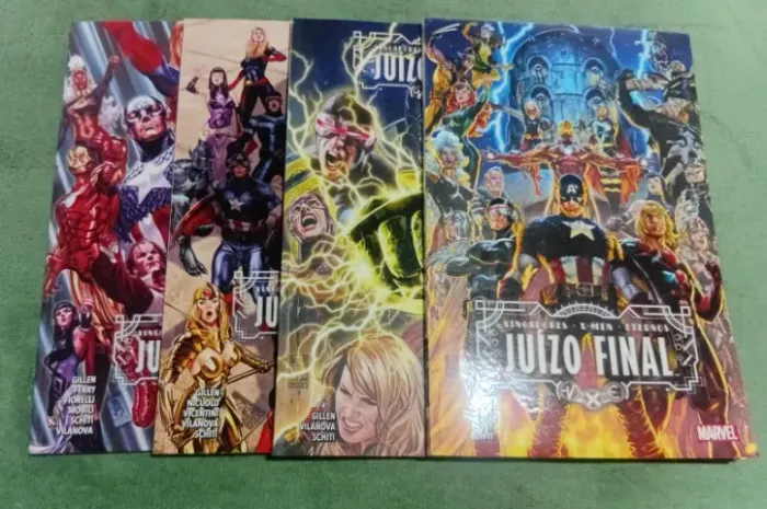 Coleção Juízo Final - Vingadores, X-men, Eternos - Marvel - Panini