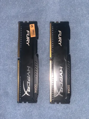 Memórias Ram DDR4 16G 2x8 2400mhz