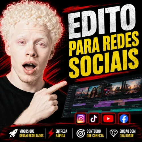 PRODUÇÃO E EDIÇÃO DE VÍDEOS PARA REDES SOCIAIS
