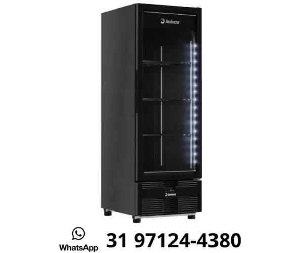 Freezer Vertical Porta de Vidro 590L Imbera