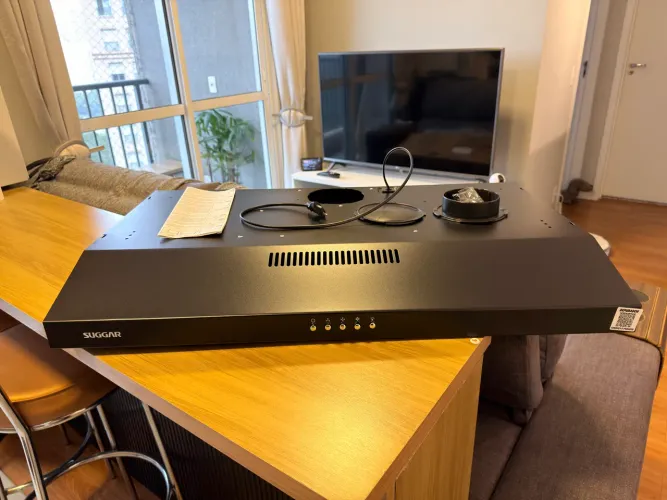 VENDO - Depurador Suggar Slim (Preto) - NOVO na caixa! Modelo DPS181PT, na cor preta.