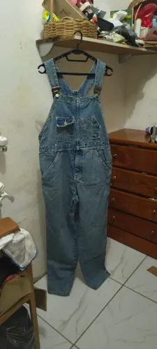 Macacão vintage unissex tamanho 38